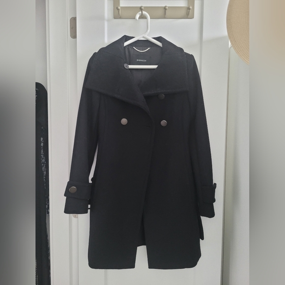 Babaton Black Bromly Coat - Picture 5 of 10